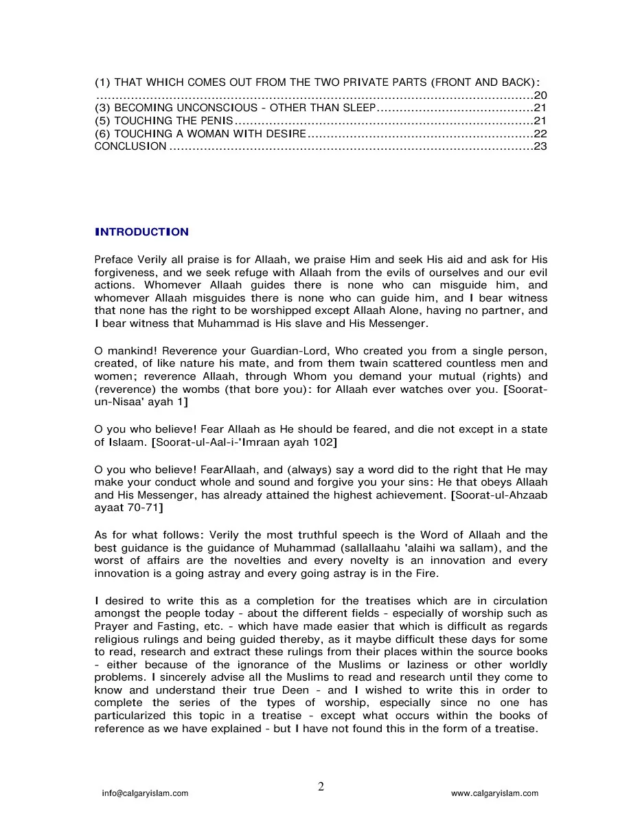 A Description of the Wudhu' of the Prophet, Comprehensive guide to prophetic ablution preview 5