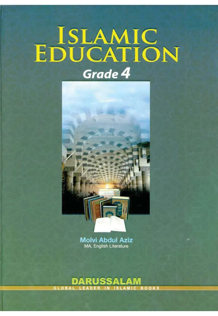 Islamic Studies Grade 4, An educational book for Grade 4 students, by Molvi Abdul Aziz preview 2