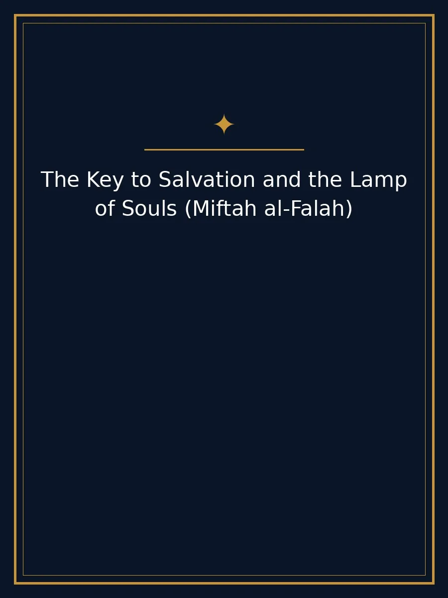 The Key to Salvation and the Lamp of Souls (Miftah al-Falah) preview 2