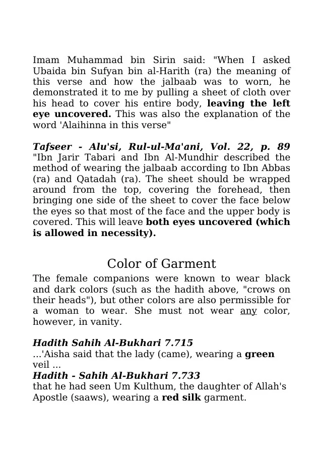 The Veil: Evidence of Niqab, Comprehensive guide on the practice and significance of niqab preview 5